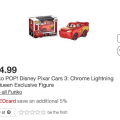 Funko Pop! Disney Pixar Cars 3: Chrome Lighting McQueen Target Exclusive InStock Online