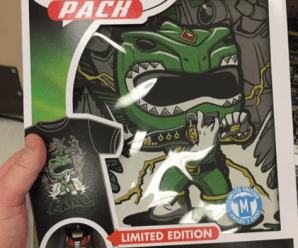 Funko is combining 2 of their products! Green Ranger pop tee with pint size hero!