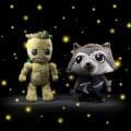NEW Rocket Racoon and Kid Groot Guardians of the Galaxy Plush Phunnys