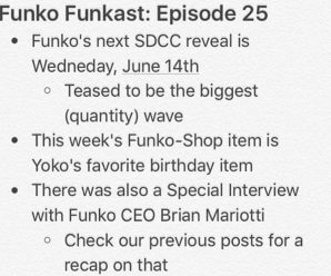 Funko Funkast: Ep 25 (More SDCC 2017)