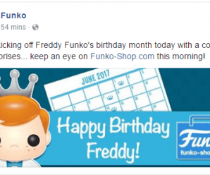 Keep an eye on Funko-Shop.com this morning for surprises!