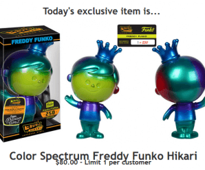 Funko-Shop.com Item of the week, Freddy Funko Hikari
