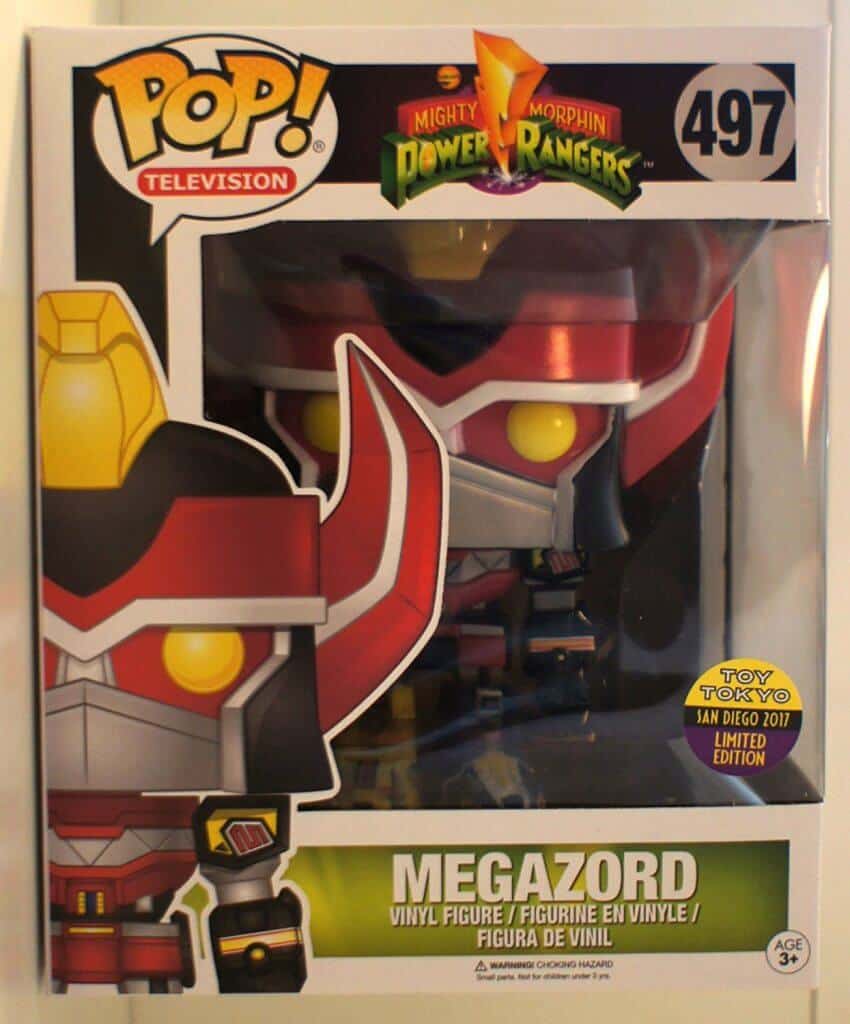 2017 SDCC Exclusive Mighty Morphin Power Rangers #497 MEGAZORD (6 inch Limited Edition) Toy Tokyo