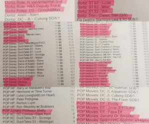 Several new Funko Pop!s and Dorbz have been spotted in GameStop’s system!