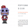 New item at Funko-Shop.com POP FUNKO: SIKE-O-SHRINER – Sold Out