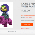 New Item at Funko Shop – Dorbz Ridez Skeletor with Panthor – Live