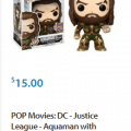 Funko Pop! Movies DC Justice League Aquaman with Mother Box Summer Convention Exclusive Live on Walmart.com