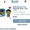 Funko Bam exclusive Hulk dorbz is up for preorder