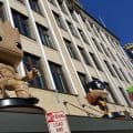 Giant POP statues have arrived at the New Funko HQ in downtown Everett, WA