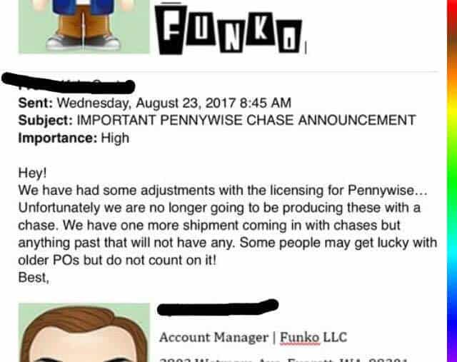 pennywise chase pop vaulted