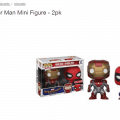 Funko Pop! Spider-Man Homecoming: Iron Man and Spider-Man Target Exclusive 2 Pack – Live