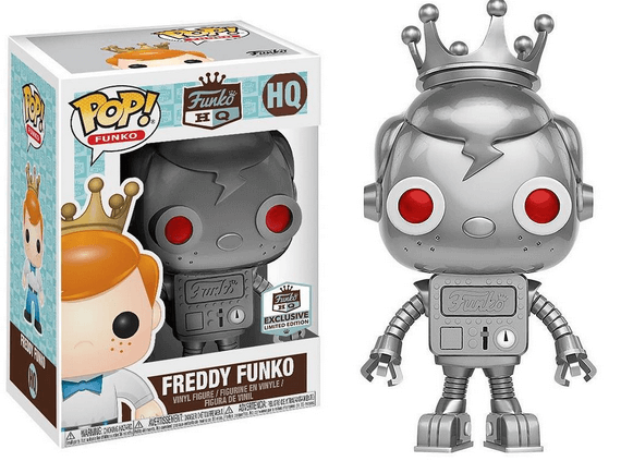 Funko Pop! Funko reveals another exclusive for their HQ! It’s Silver Robot Freddy!