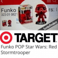 Funko Pop! Star Wars Target exclusive Red Stormtrooper (First Look + DPCI)