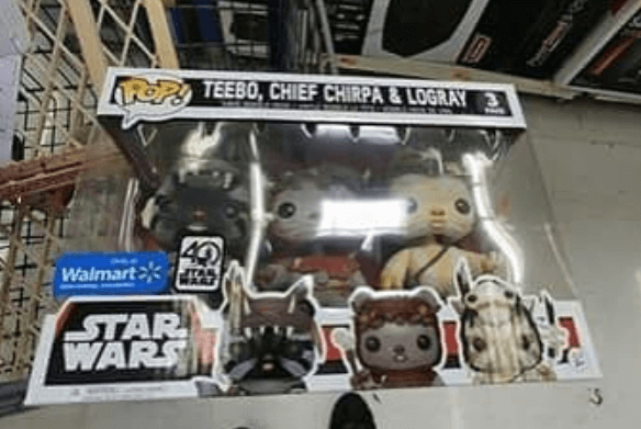 Funko Pop! Star Wars Ewok 3 pack showing up in stores!