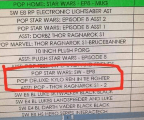 Funko Pop! Star Wars: 2 pack + Kylo Ren Pop Deluxe spotted in Toys’r’us System