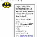 Zur En Arrh Batman Funko Wobbler coming to Target