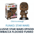 FUNKO POP! STAR WARS: Flocked Chewbacca (Live Link)