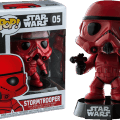Funko Star Wars – Red Stormtrooper Pop! Vinyl Figure (RS) – Popcultcha