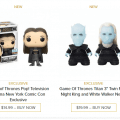 2017 NYCC Funko Game of Thrones and Westworld up on HBO.com
