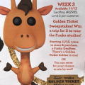 A Look at Toys R Us Funko Pop! Geoffrey the Giraffe and the Golden Ticket Sweepstakes