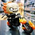 Out of Box Look at Funko Pop! Ridez Marvel Ghost Rider PX Previews Exclusive