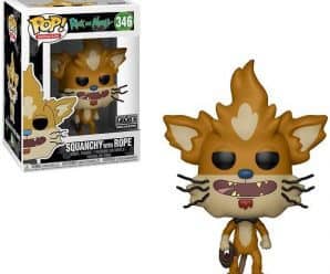 FUNKO: RICK & MORTY FYE EXCLUSIVE SQUANCHY WITH ROPE FUNKO POP! – PRE ORDER