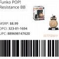 Funko Pop! Star Wars The Last Jedi – Resistance Unit BB Target Exclusive DPCI