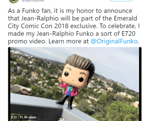 First Look at Funko Pop! Jean-Ralphio (Parks & Rec) Emerald City Comic Con 2018 Exclusive!