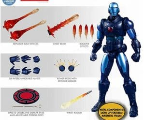 Mezco Toyz: Iron Man Stealth Armor Suit One:12 Collective Action Figure – Previews Exclusive