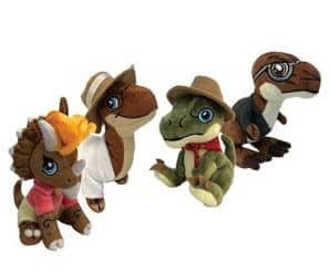 Factory Entertainment: Jurassic Park Clawzplay Plush Wave 1