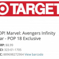 Marvel Avengers Infinity War Funko Pop! Exclusive to Target Spotted. Who do you think it could be?
