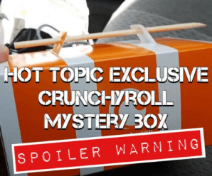 Spoilers: Crunchyroll Mystery Box At Hot Topic!