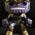 Better Look at Funko Pop!s Thanos on Throne and Harley Quinn Hot Topic Exclusives