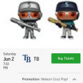 Three different Nelson Cruz Funko Pops will be available at the June 2nd Seattle Mariners game