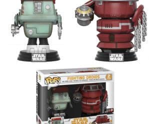 POP! Star Wars: Solo – Fighting Droids 2 Pack – Only at GameStop by Funko – Restock