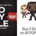 GameStop PRO DAY SALE – Buy 2 Get 1 Free on All Funko Pop! Figures. This Saturday Only | May 19th.