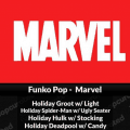 Holiday Marvel Funko pops are coming soon