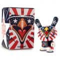 NEW 4th of July inspired Indie Eagle Dunny Art Figure by KRONK Now Available at Kidrobot.com