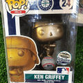 First look at the Gold Ken Griffey Jr. Funko Pop! This will be given out at the Mariners game on September 29th.