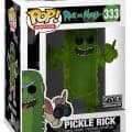 Funko Pop!: Rick & Morty Translucent Pickle Rick EXCLUSIVE – Restock