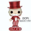 Funko Pop! Games: Mr. Monopoly Red Target Exclusive DPCI