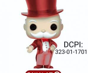 Funko Pop! Games: Mr. Monopoly Red Target Exclusive DPCI