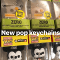 GITD Zero and Mickey Mouse Funko Pocket Pop Keychains are hitting Box Lunch stores!