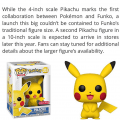 Funko’s press release reveals a 10” Pikachu is coming later this year!