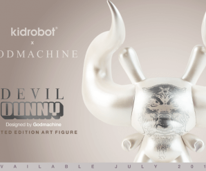 NEW Limited Edition Arcane Divination Devil 8” Dunny Art Figures by Godmachine Now Available in Two Versions at Kidrobot.com