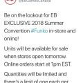 EB Games Canada shared exclusives will go live at 1pm est online; will be available in-store at 10am