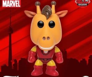 Funko Pop! Geoffrey as Iron Man revealed for Fan Expo Canada!