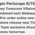 Hot Topic Periscope Overview 8/15/18