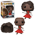 Funko Pop! Marvel: Black Panther – Okoye with Red Dress and Removable Wig, Fall Convention Exclusive – Live