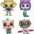 Glams of the upcoming Cuphead Funko Pop!s